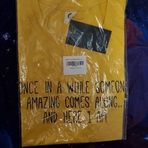 Blackmyth yellow T-shirt NWT